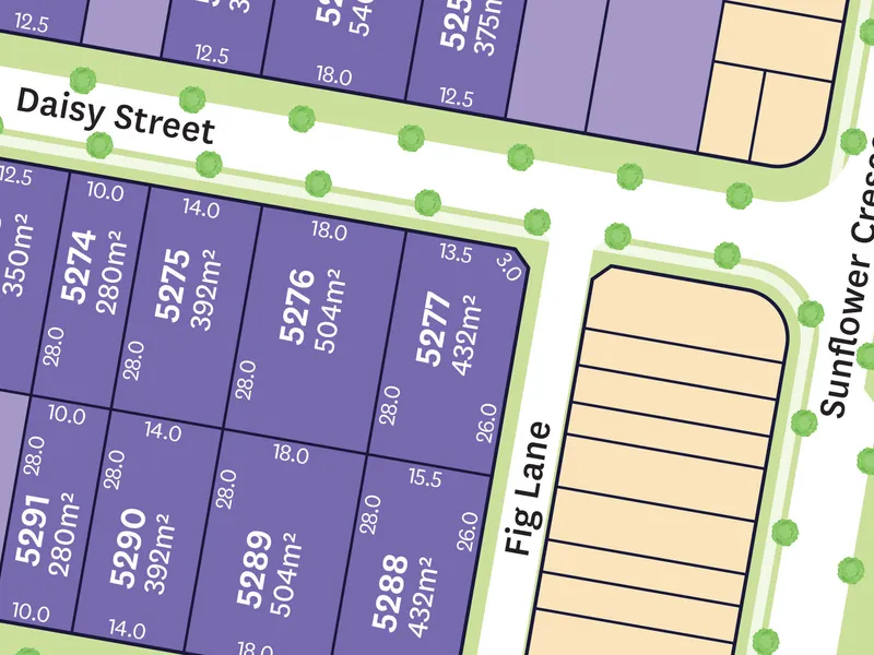 Perfect lot in Aura Nirimba for sale .. buy and build now no waiting !