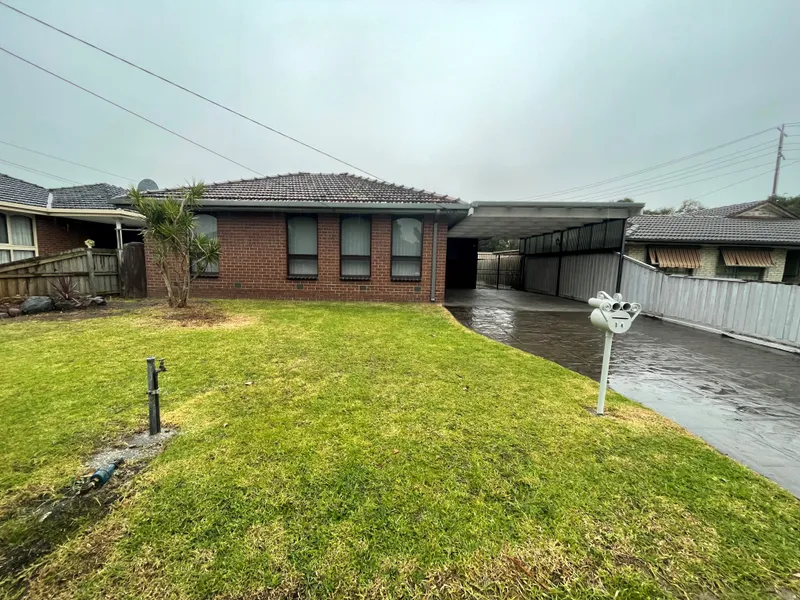 Single level family home.