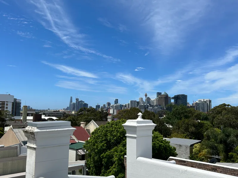 Classic Terrace With City Views