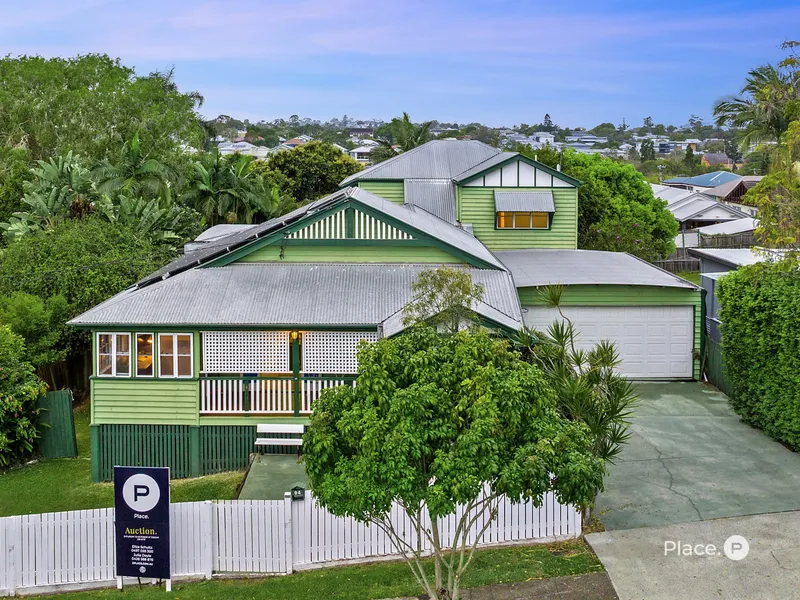 Elegant Queenslander with breathtaking city views and a luxurious poolside retreat