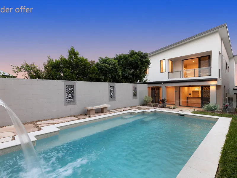 A designer house on hilltop enjoying panoramic views 