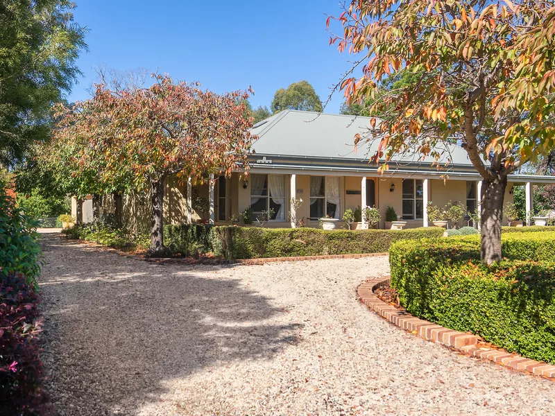 Architecturally designed home positioned on half an acre