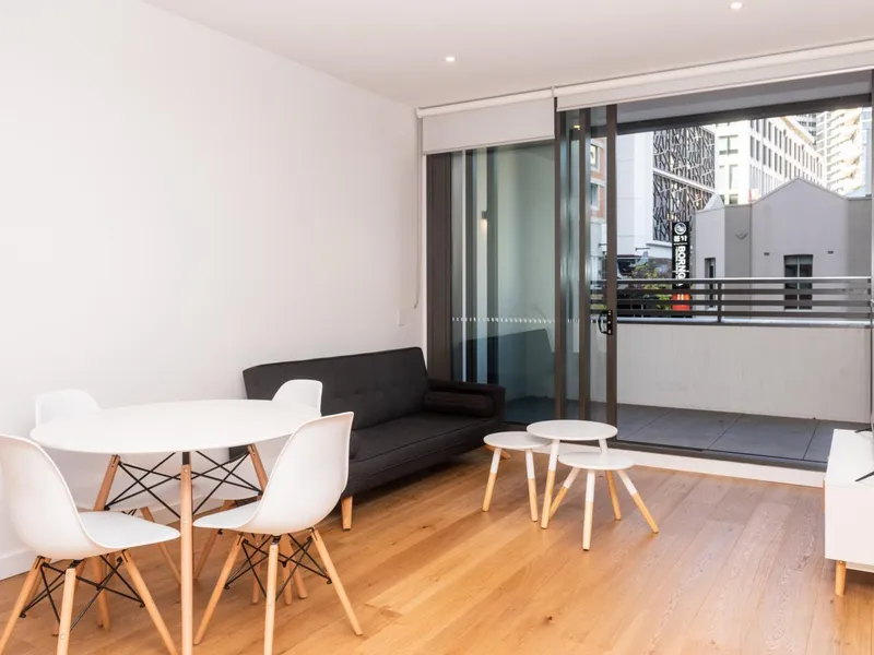 Fully furnished one bedroom apartment in Darling Square