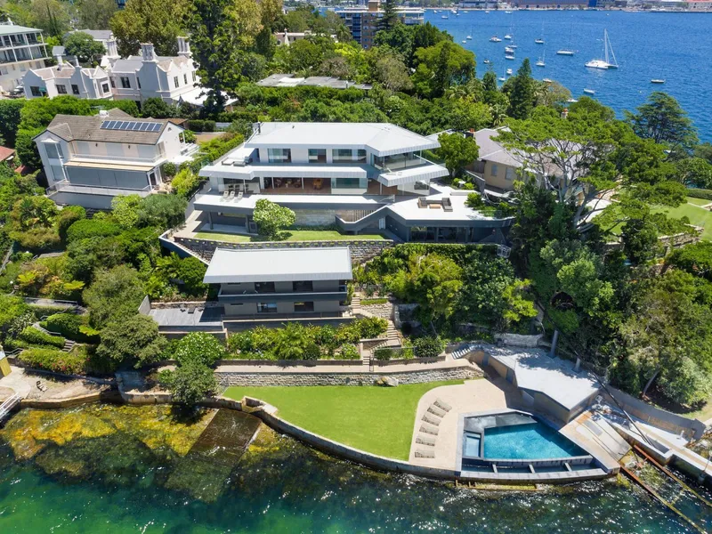 Expressions of Interest  Magnificent Waterfront Estate on 2396sqm approx, Luxury Boating Facilities, Infinity Pool and Heated Spa with Harbour Views
