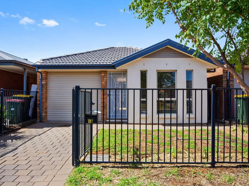 Find clever design and space in mind, in this secure courtyard home.