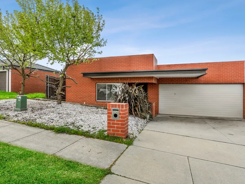 Modern home, Spacious living!