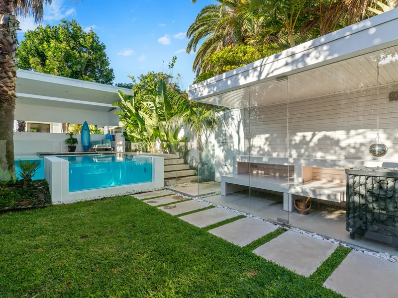 Luxury Resort-Style Living With Superb North-Facing Garden Oasis