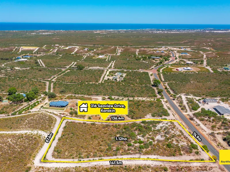 COASTAL LIFESTYLE LAND JUST FOR YOU