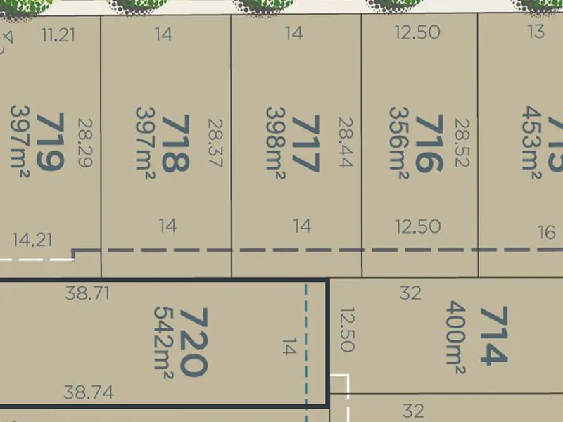 Secure lot 720 for less with Ellery's new 5% deposit