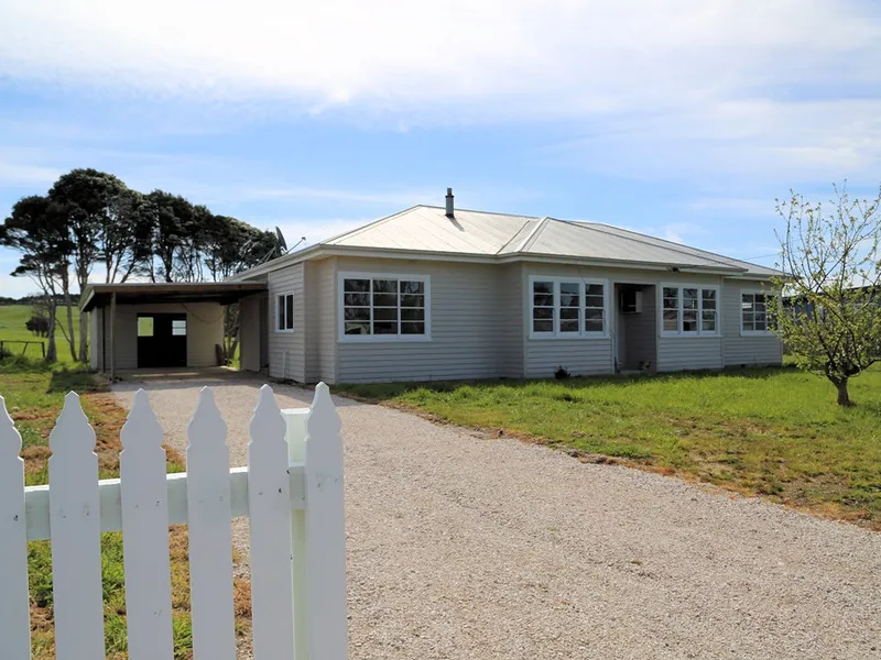 Large Block & Home with a Rural Living Location.