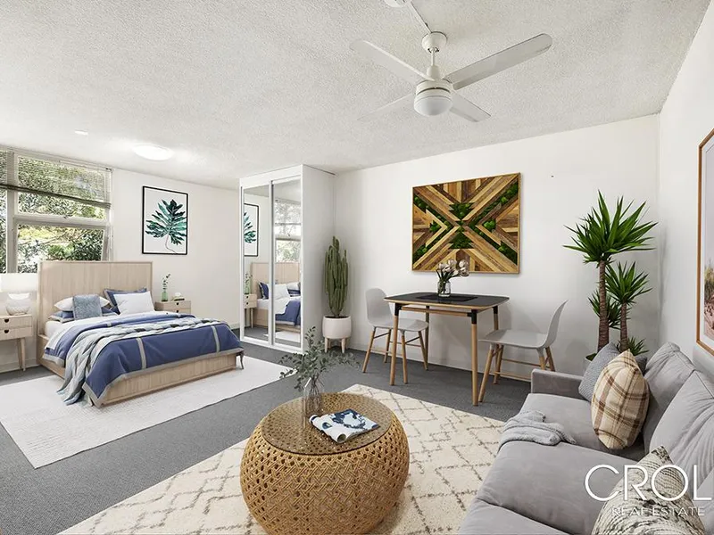 Sun-Filled Studio Moments To North Sydney CBD