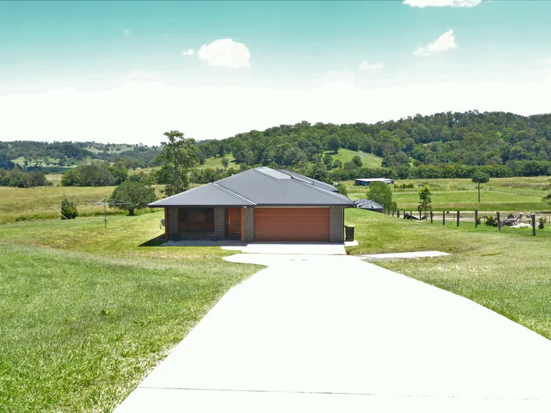 2019 BUILT BRICK HOME ON A FULLY FENCED 3.2 ACRES