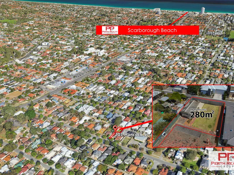 Only 3 km to Scarborough Beach - Own Street Frontage! 