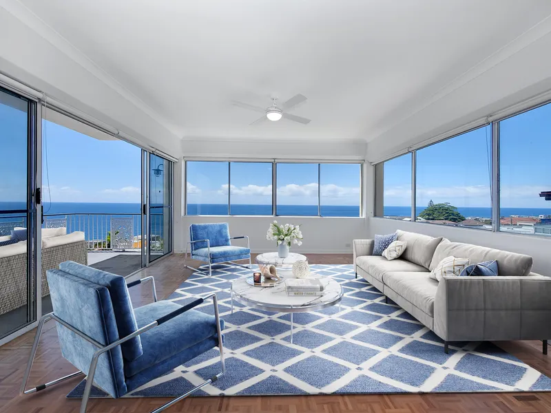 Designer Coastal Haven With Panoramic Ocean Views