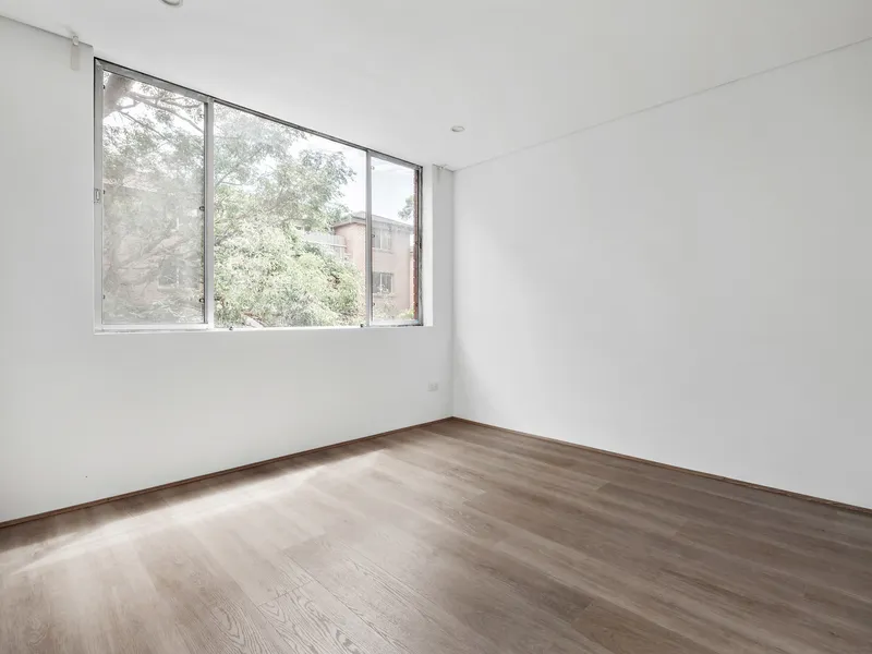 Pristine two-bedder in solid block