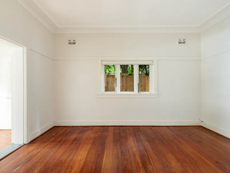 Two bedroom, art deco apartment