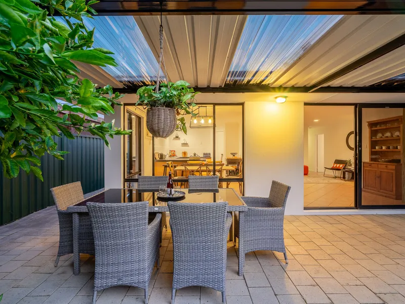 Spacious garden home