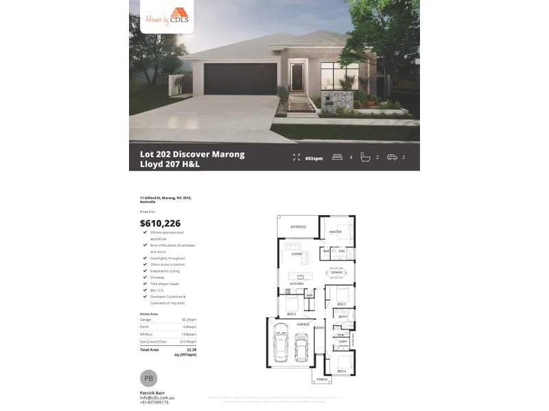 Dream Floor plan in a Dream Location