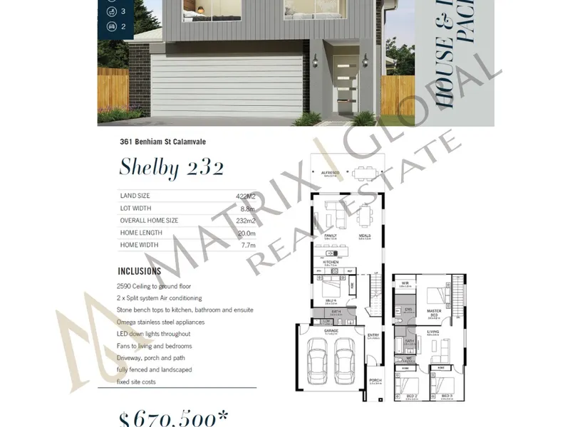 $675,000 Full turn key package! Build your home now! 
