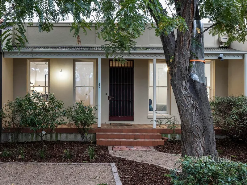 Prized riverside locale, spacious double-fronted design