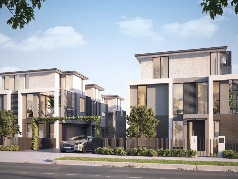 4-Bedroom Townhouses Mid-2021 Settlement 【75% SOLD】