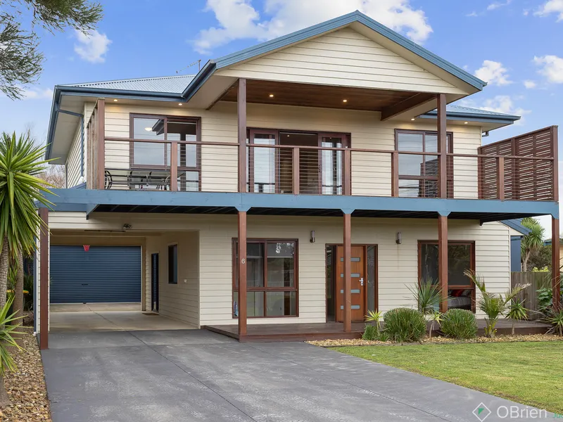 Spacious Beachside Home