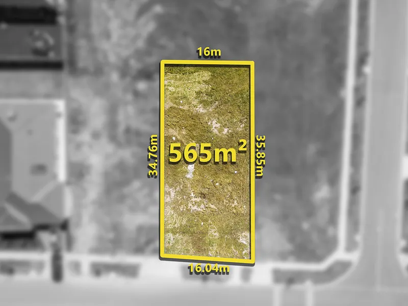 TITLED LAND. 16 METRE FRONTAGE.