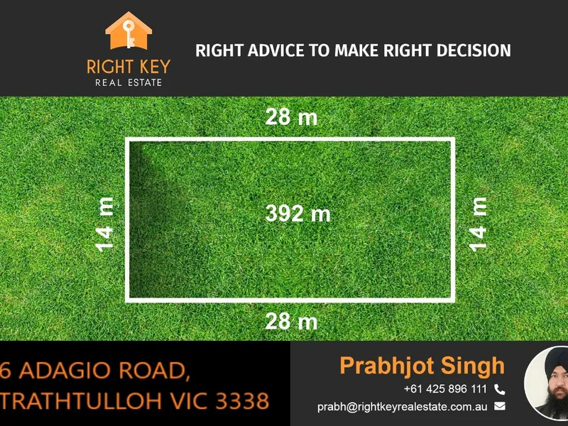 North Facing Rare Titled land to Build your Dream Home in Harmony Estate