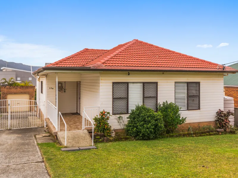 Renovated home with a view
