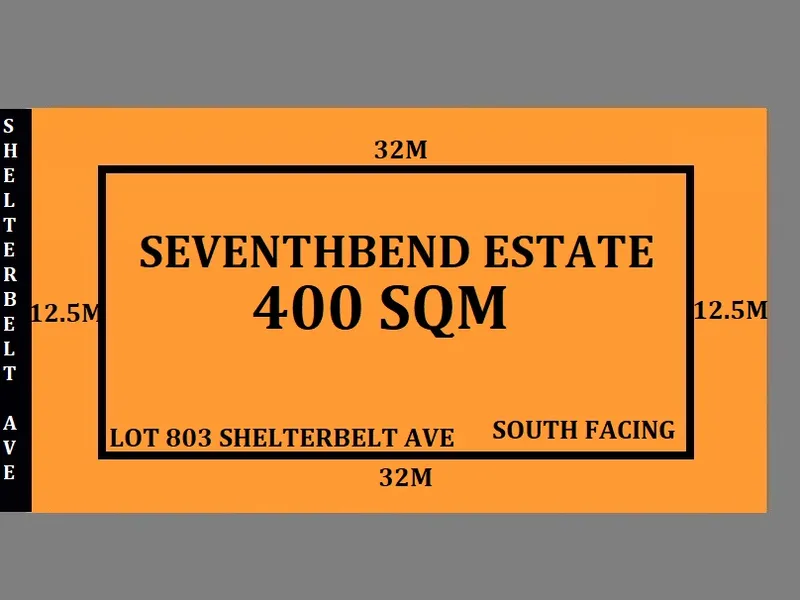 BUILD YOUR DREAM HOME IN SEVENTH BEND