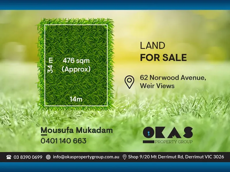 Make Your Dream Home in the Best Location of Weir Views!