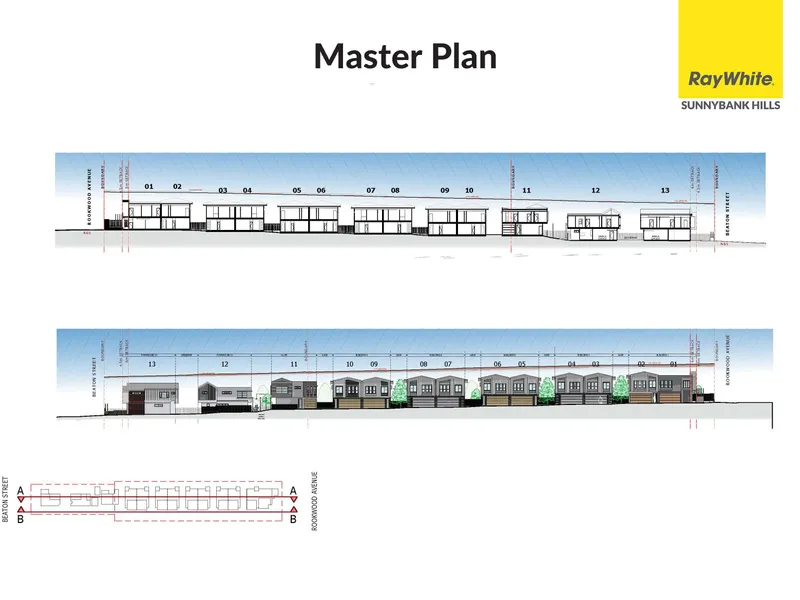DA Approved with 13Townhouses