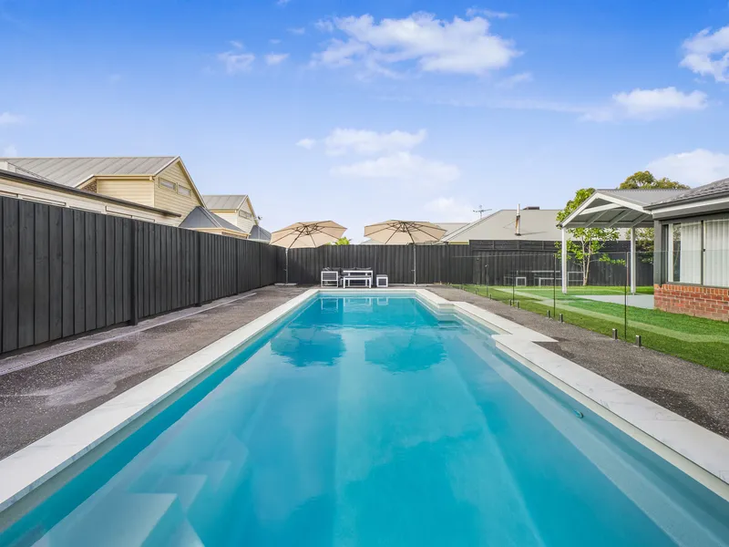 A Stylish Oasis in Suburban Serenity