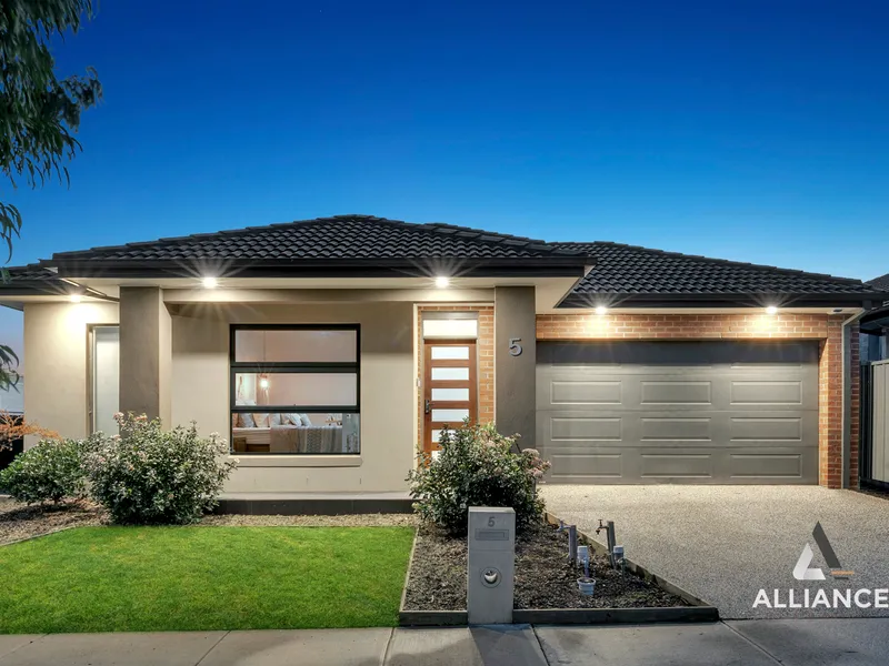 A stunning residential property located in the highly sought-after suburb of Wollert