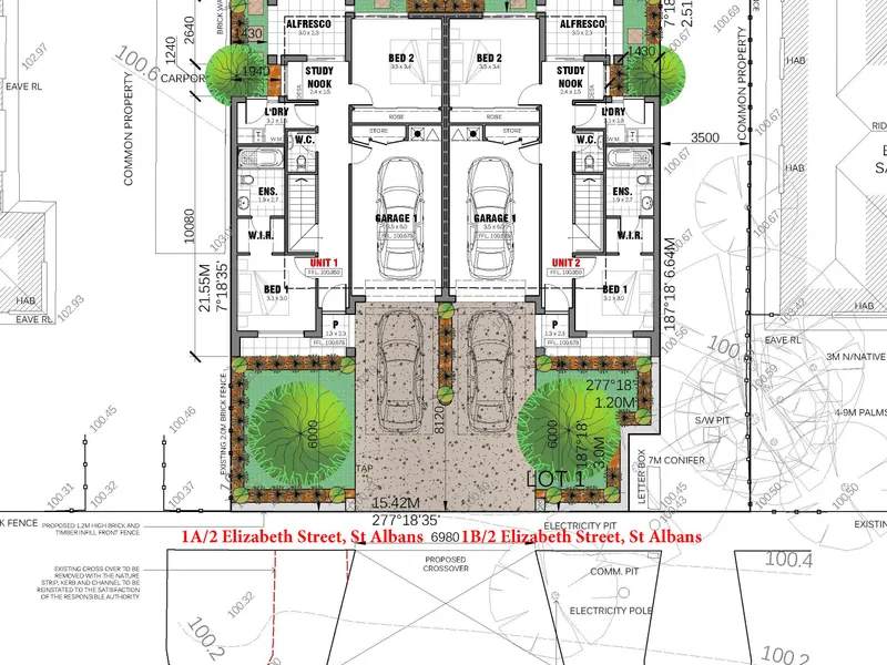 Plans and Permits Approved for a Townhouse