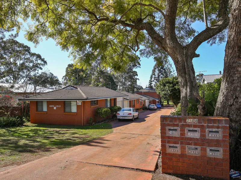 Excellent South Toowoomba Location – 2-bedroom unit