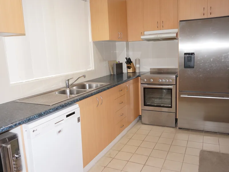 Neat and tidy two bedroom apartment located in a secure building