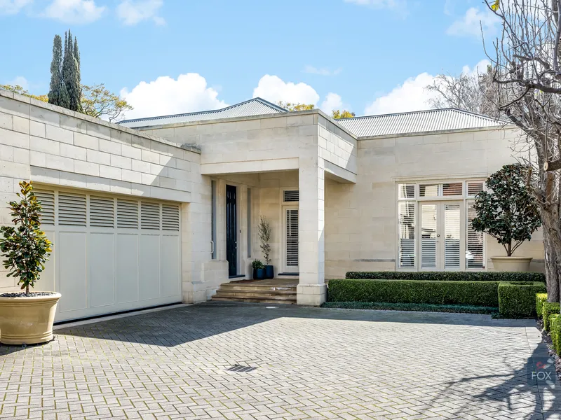Prominent, single storey stone residence in private and secure Cathedral Precinct location.