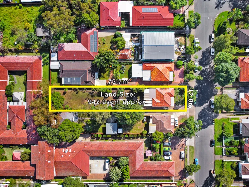 Massive 942.2sqm Block Close to Chester Hill Station & Shops - In Sefton Selective Catchment