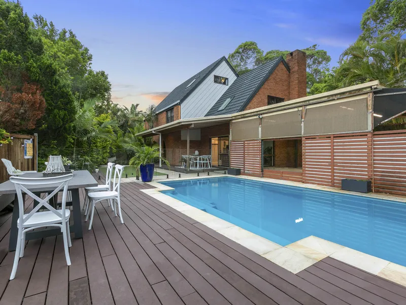 Unique family home in quiet beachside location