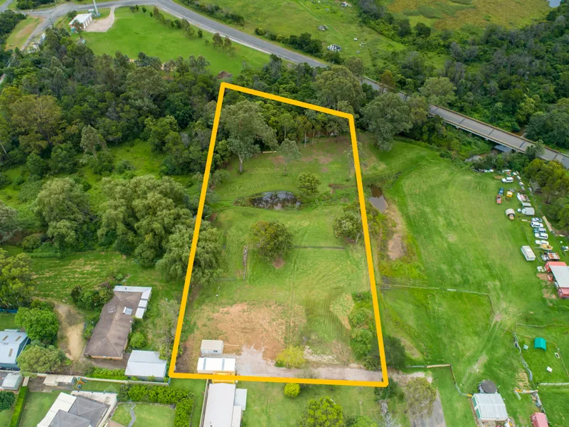 Two Acres in the Heart of Town