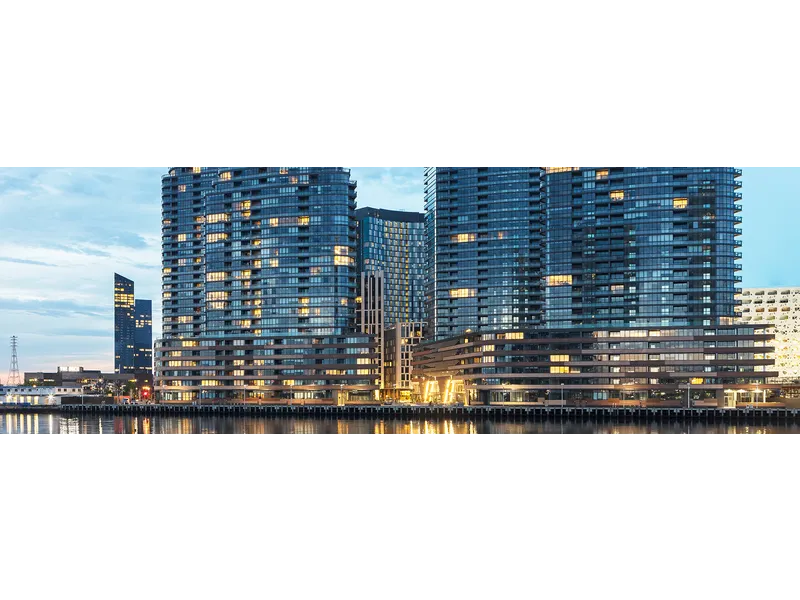 Specular apartment at 883 Collins St Docklands