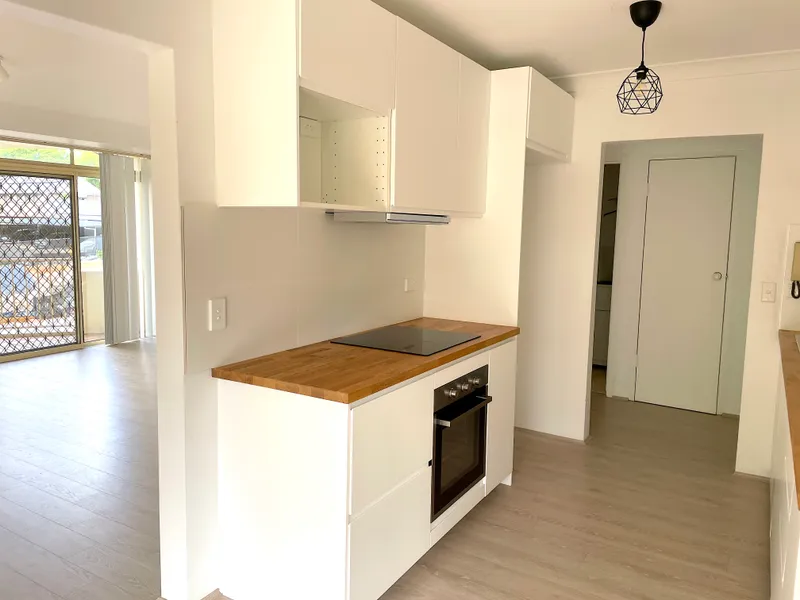 renovated  generous north facing --2 bedroom 2 bathroom double lock up garage