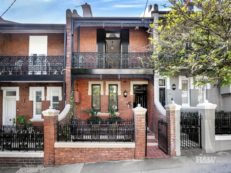 Sumptuous Paddington Terrace with Sun-Drenched Inside/Out Living & Views