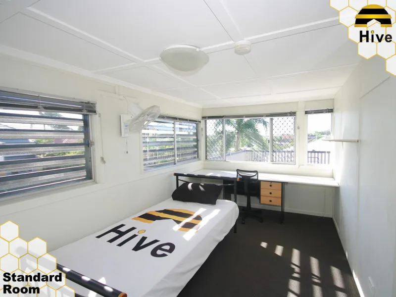 BUDGET ACCOMMODATION – 50m from Kelvin Grove Road Bus Stop
