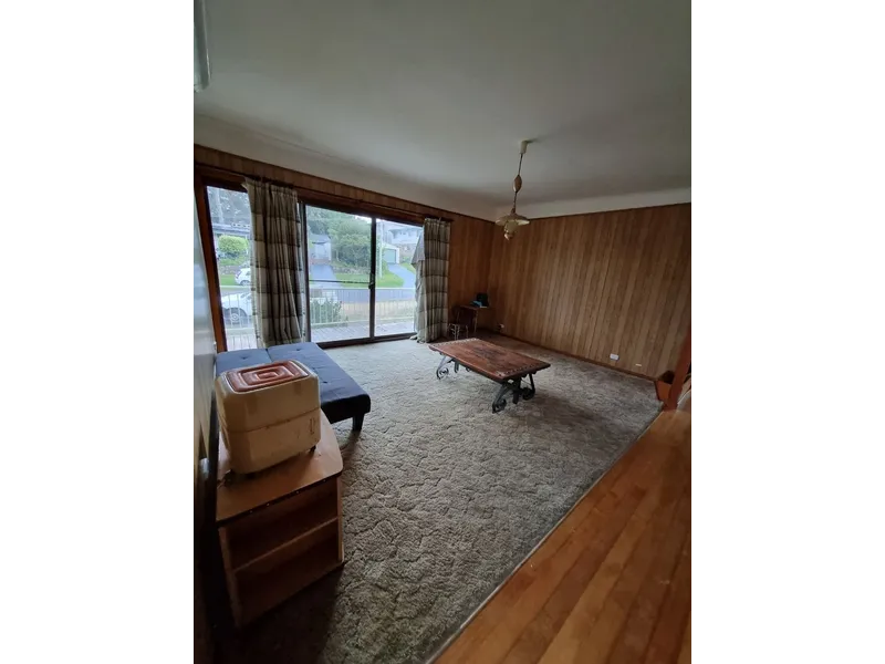 A two-bedroom unit of two dwellings