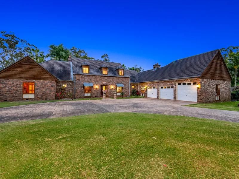 Grand English Country House 'Ramsbury House' on the Burnett River