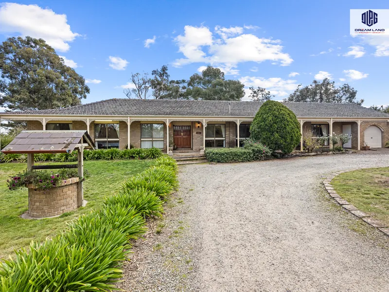 An Enviable Lifestyle on 15.1 Glorious Acres with views Awaits