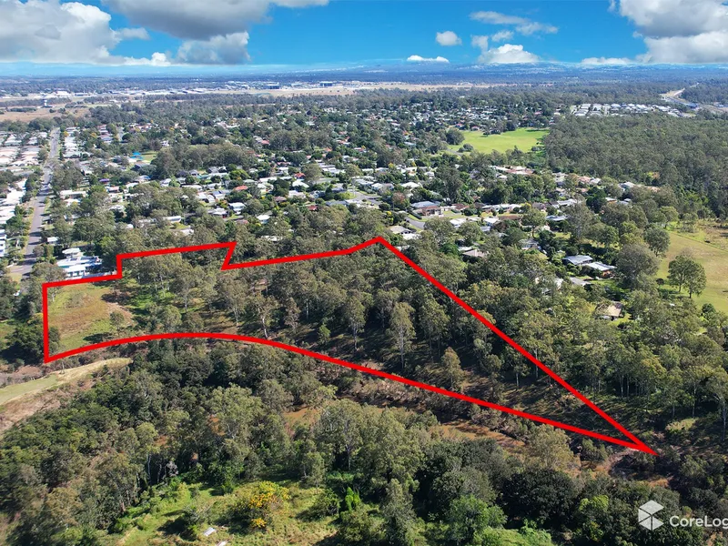 3.6 Ha. LEICHHARDT IPSWICH. BIG BLOCK OF LAND. BREMER RIVER.