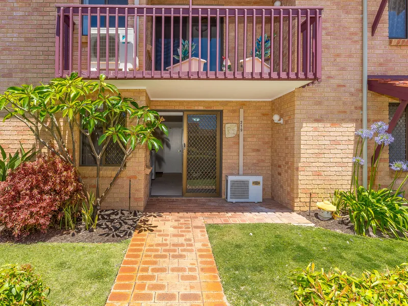 Spacious ground floor apartment